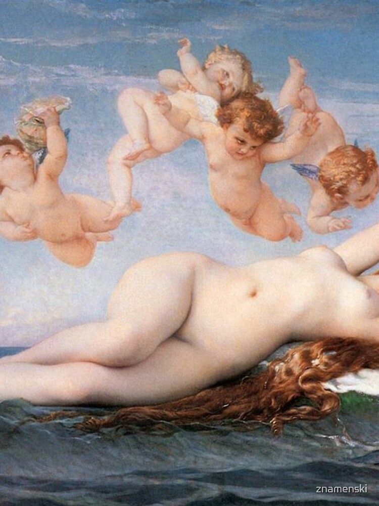 The #Birth of #Venus, Alexandre Cabanel 1875 #TheBirthofVenus #BirthofVenus by znamenski