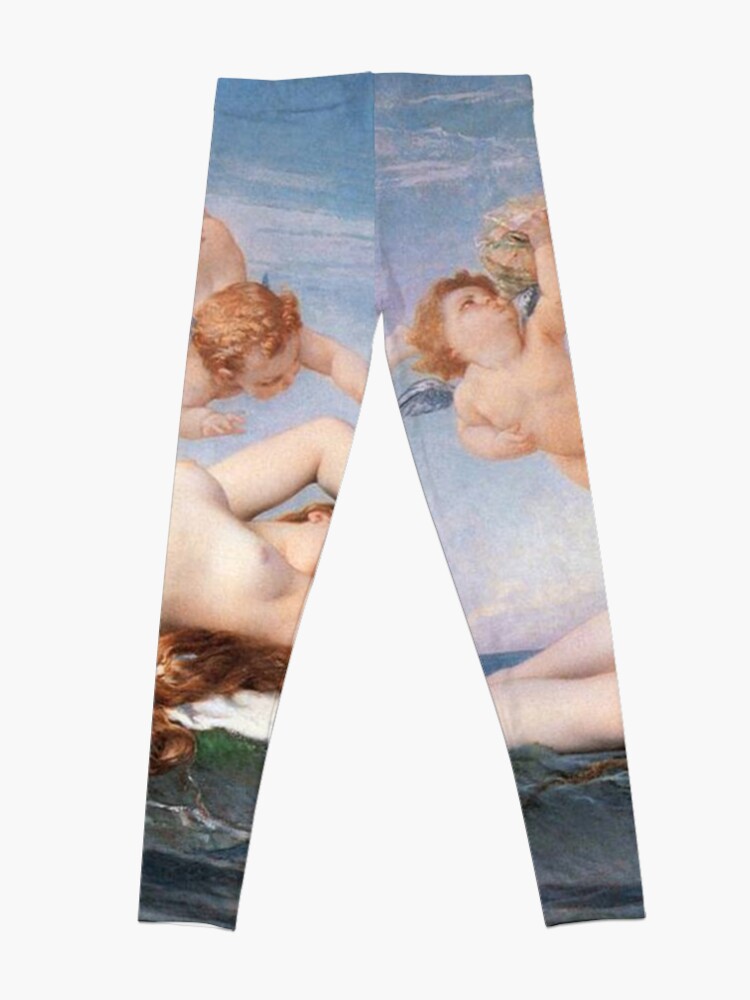 Alternate view of The #Birth of #Venus, Alexandre Cabanel 1875 #TheBirthofVenus #BirthofVenus Leggings