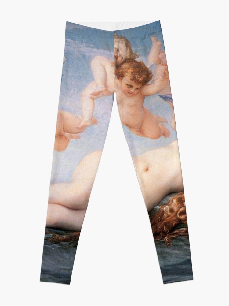 Alternate view of The #Birth of #Venus, Alexandre Cabanel 1875 #TheBirthofVenus #BirthofVenus Leggings