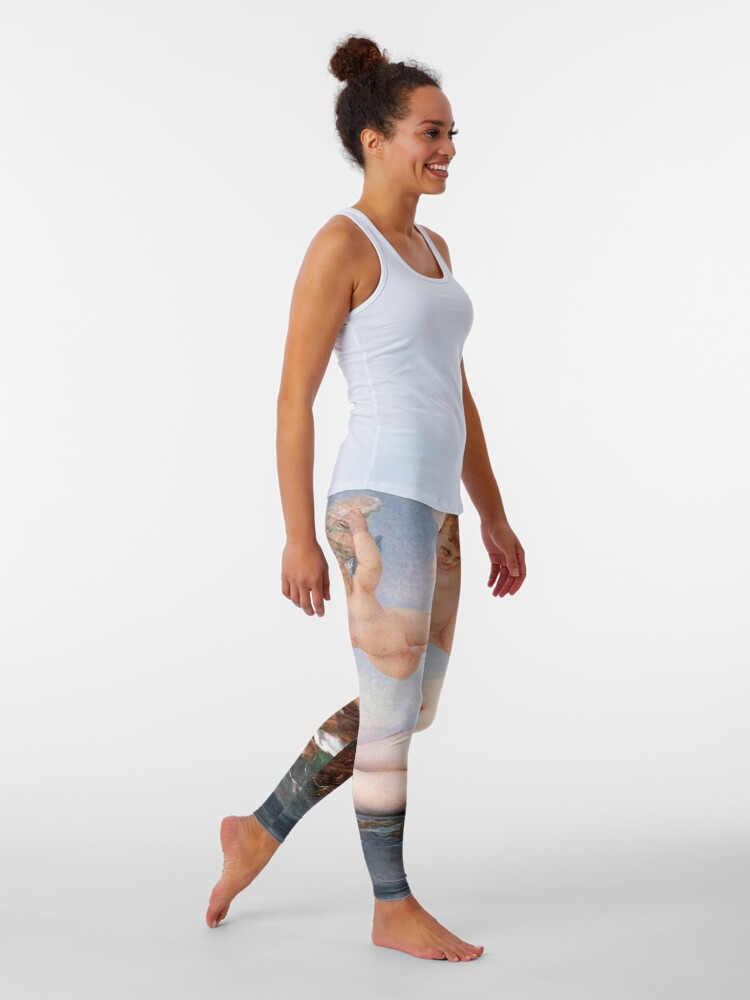 Alternate view of The #Birth of #Venus, Alexandre Cabanel 1875 #TheBirthofVenus #BirthofVenus Leggings