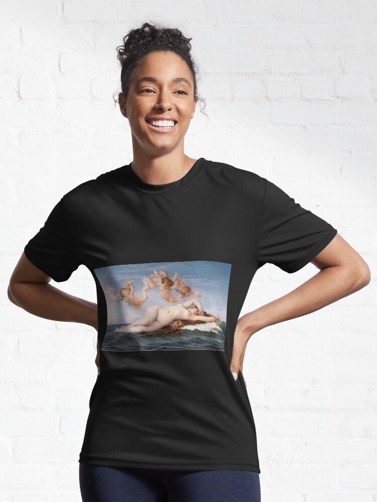 Alternate view of The #Birth of #Venus, Alexandre Cabanel 1875 #TheBirthofVenus #BirthofVenus Active T-Shirt