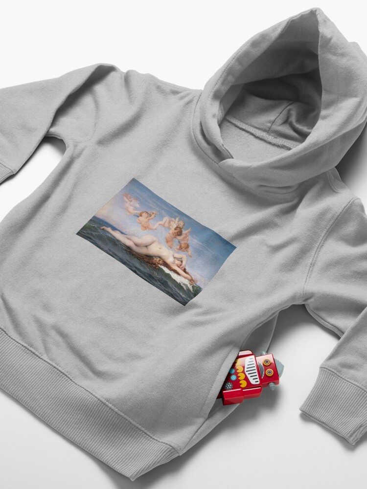 Alternate view of The #Birth of #Venus, Alexandre Cabanel 1875 #TheBirthofVenus #BirthofVenus Toddler Pullover Hoodie