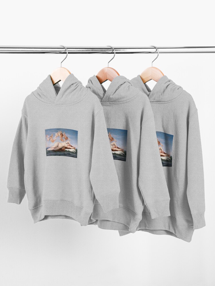 Alternate view of The #Birth of #Venus, Alexandre Cabanel 1875 #TheBirthofVenus #BirthofVenus Toddler Pullover Hoodie