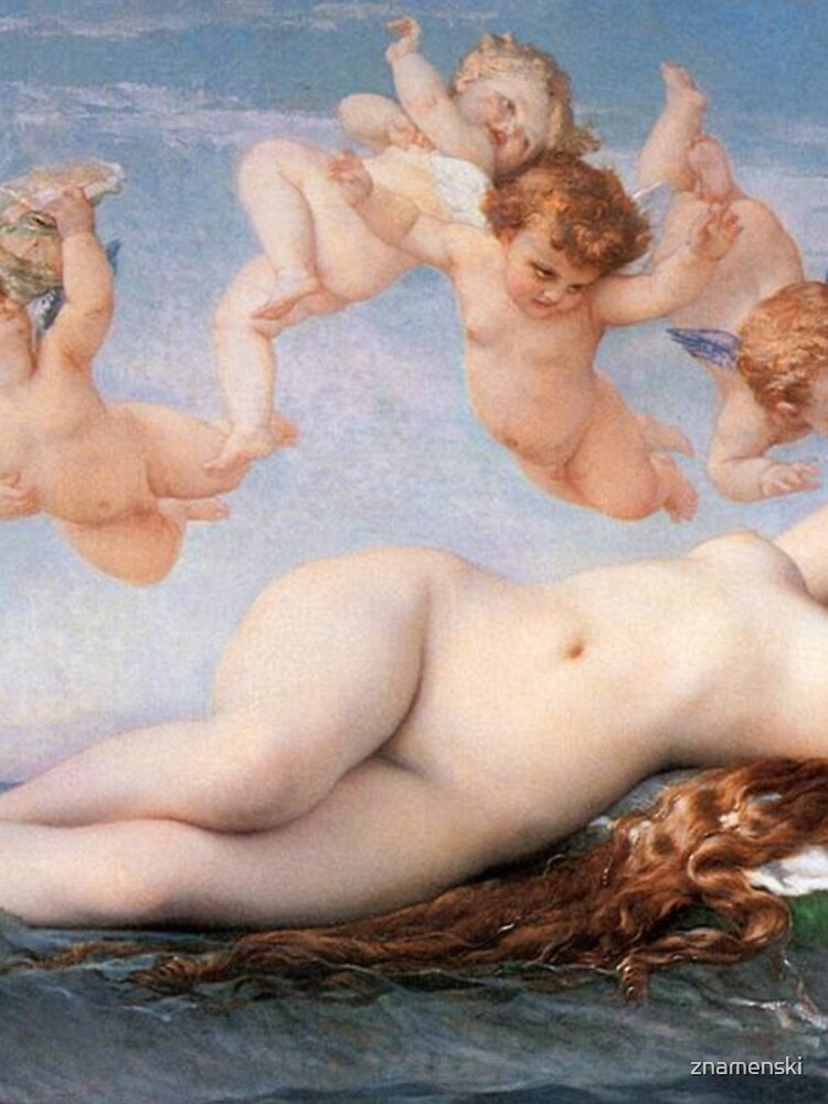 The #Birth of #Venus, Alexandre Cabanel 1875 #TheBirthofVenus #BirthofVenus by znamenski