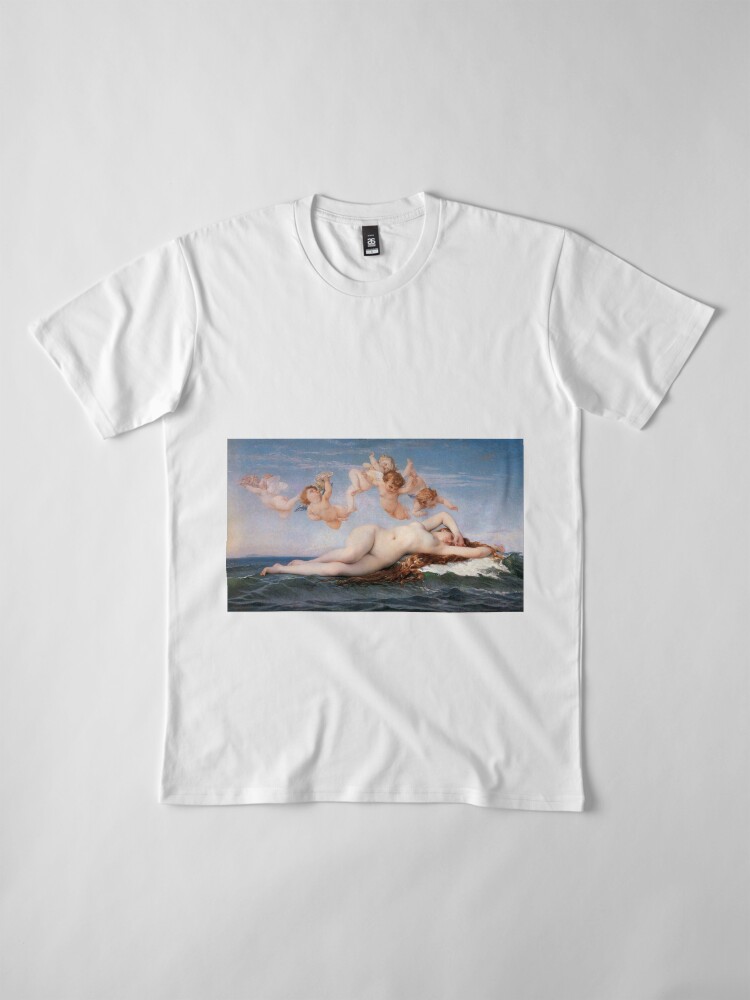 Alternate view of The #Birth of #Venus, Alexandre Cabanel 1875 #TheBirthofVenus #BirthofVenus Premium T-Shirt