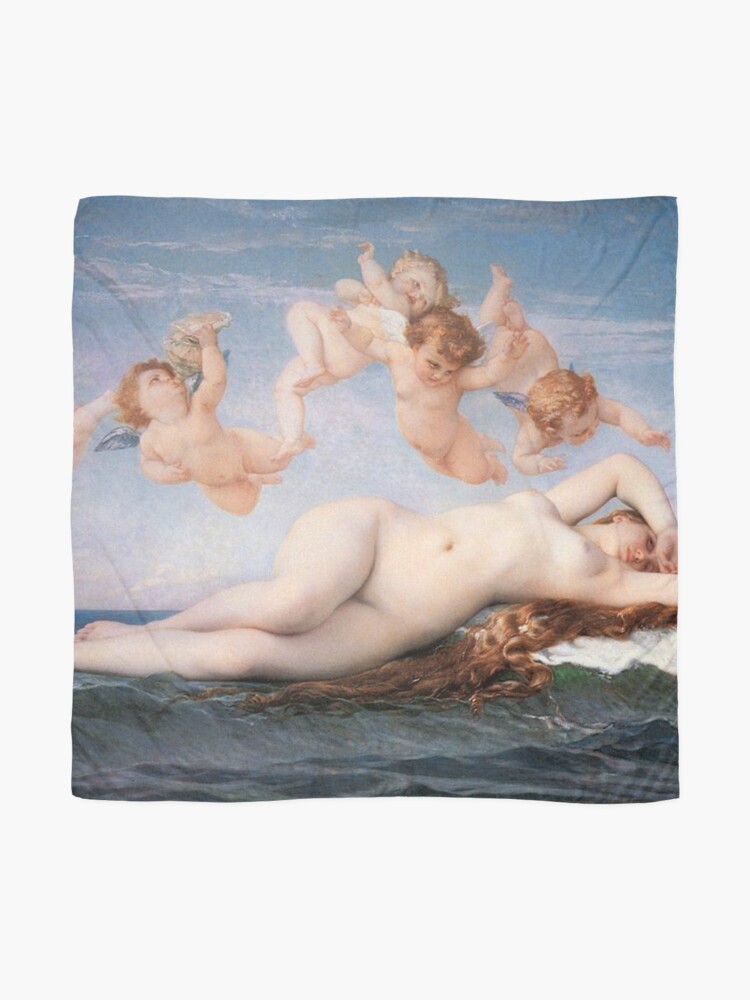 Alternate view of The #Birth of #Venus, Alexandre Cabanel 1875 #TheBirthofVenus #BirthofVenus Scarf