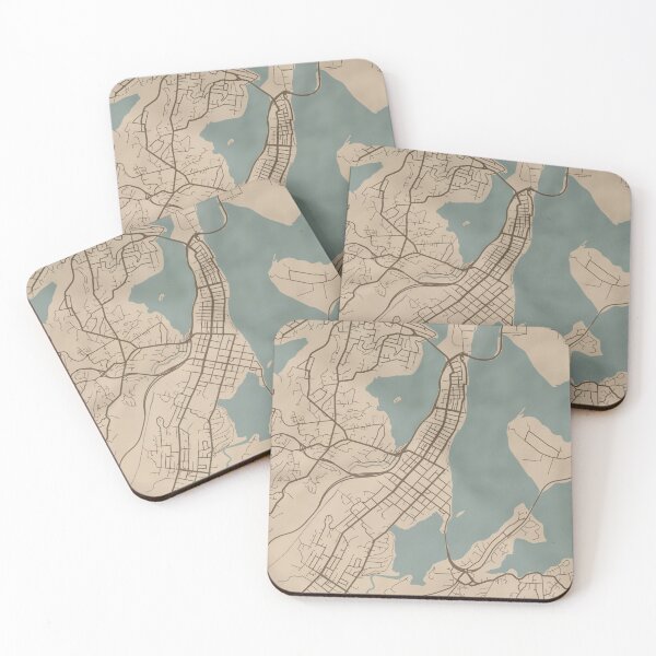 Item preview, Tauranga Sepia Map designed and sold by CPTVDesign.