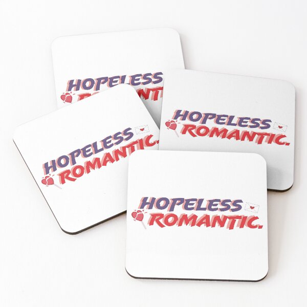 Item preview, hopeless romantic retro logo designed and sold by mylie-vuong.