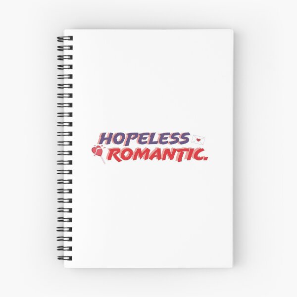 Item preview, hopeless romantic retro logo designed and sold by mylie-vuong.