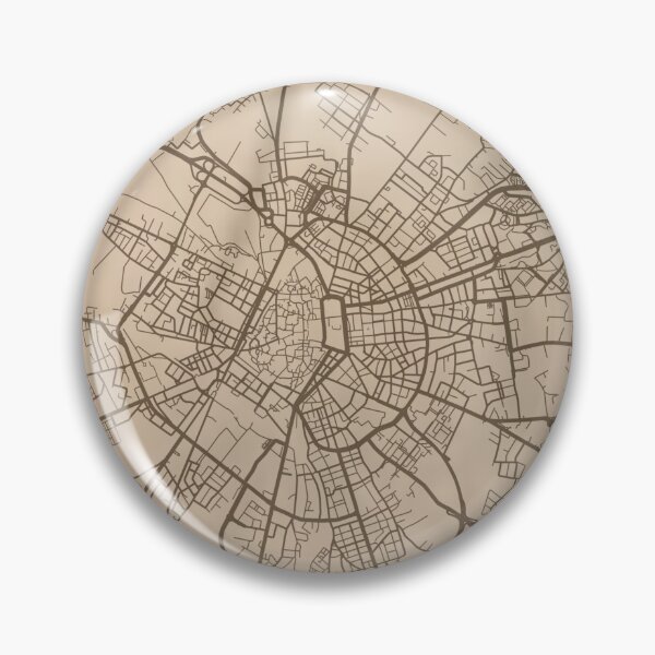Item preview, Lecce Sepia Map designed and sold by CPTVDesign.