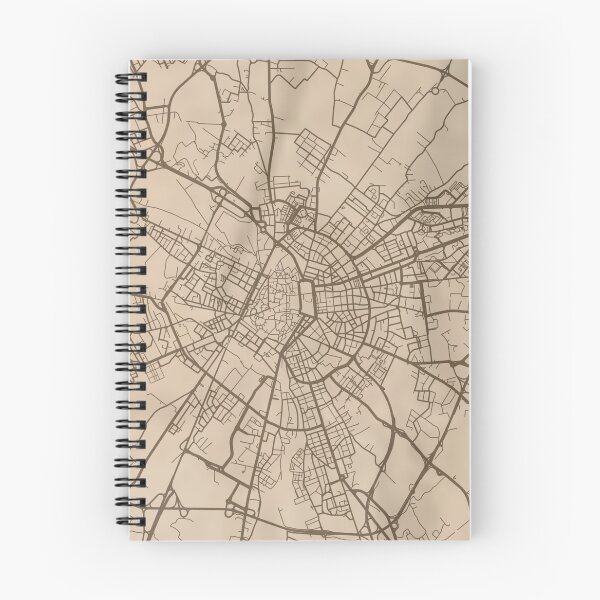 Item preview, Lecce Sepia Map designed and sold by CPTVDesign.