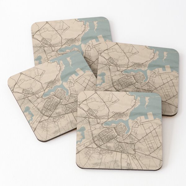 Item preview, Brindisi Sepia Map designed and sold by CPTVDesign.