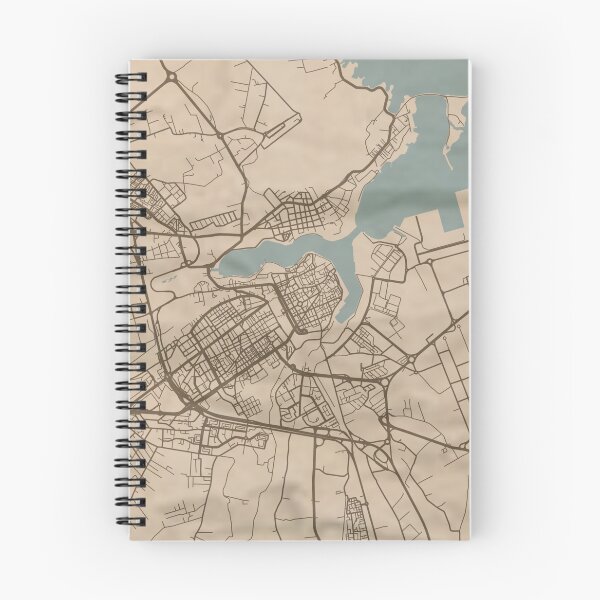 Item preview, Brindisi Sepia Map designed and sold by CPTVDesign.