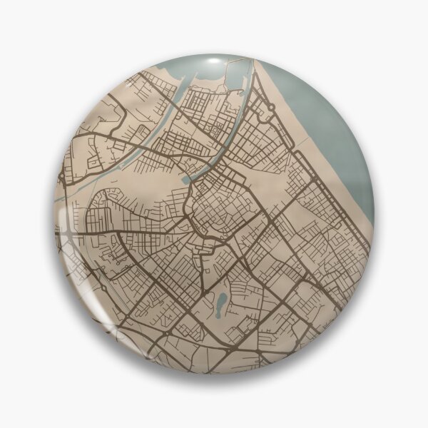 Item preview, Rimini Sepia Map designed and sold by CPTVDesign.