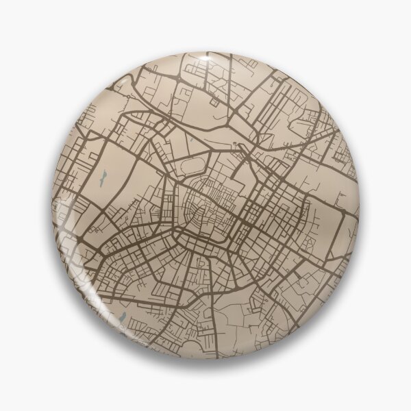 Item preview, Modena Sepia Map designed and sold by CPTVDesign.