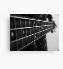 bass guitar Canvas Print