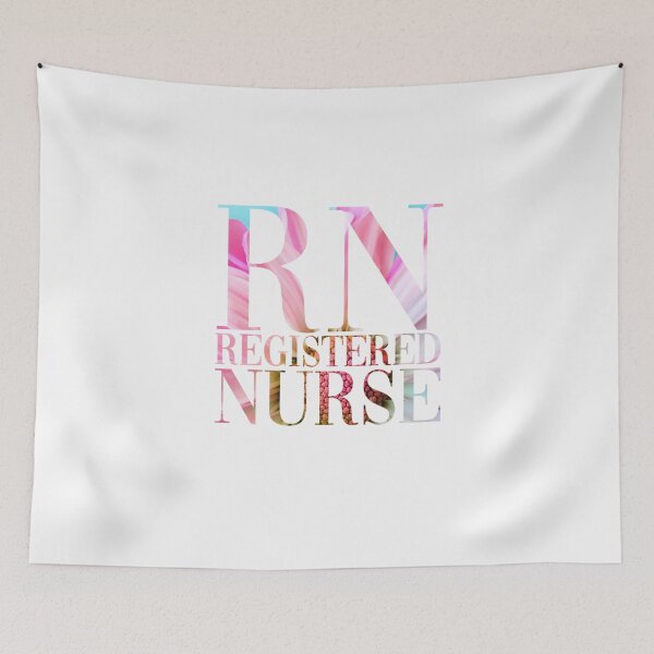Item preview, RN Registered Nurse, Cute Gift For Nurse designed and sold by VintageMashup.