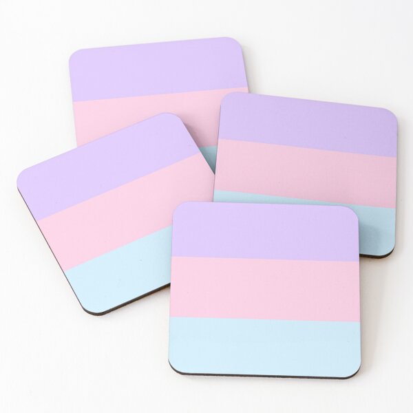 Item preview, Retro Pastels Trio #1 designed and sold by Moonshine Paradise.