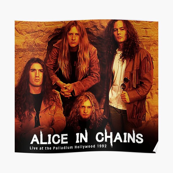 alice in chains palladium 92 tour 2020 sekuteng Poster