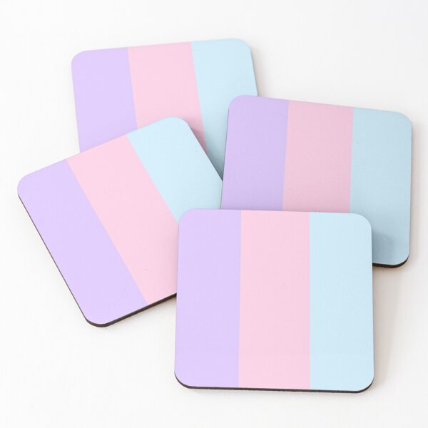 Item preview, Retro Pastels Trio #2 designed and sold by Moonshine Paradise.