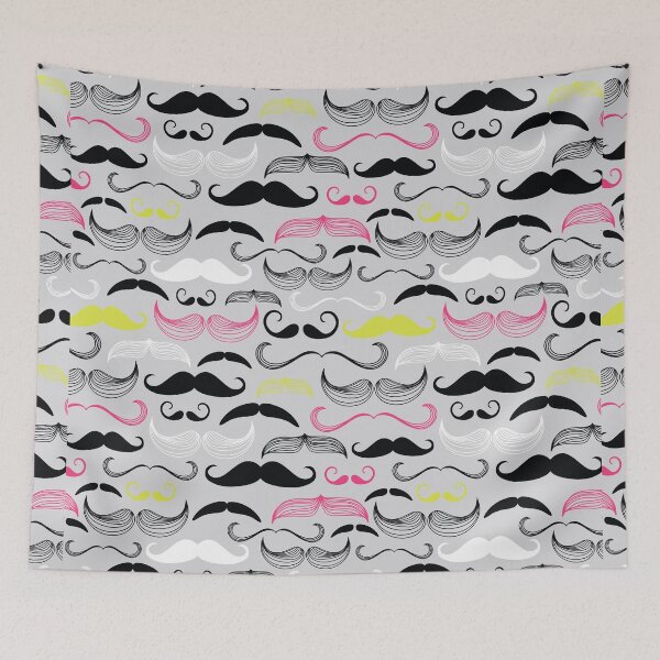 Item preview, Hipster Neon Mustaches designed and sold by Rainbows Galore.