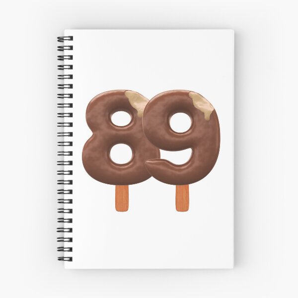 Item preview, 89 Ice Cream Eighty Nine Number 3d Chocolate designed and sold by HelloFromAja.