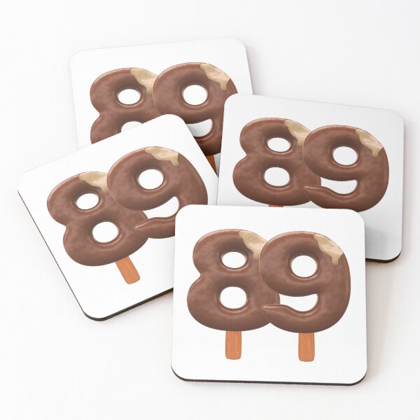 Item preview, 89 Ice Cream Eighty Nine Number 3d Chocolate designed and sold by HelloFromAja.