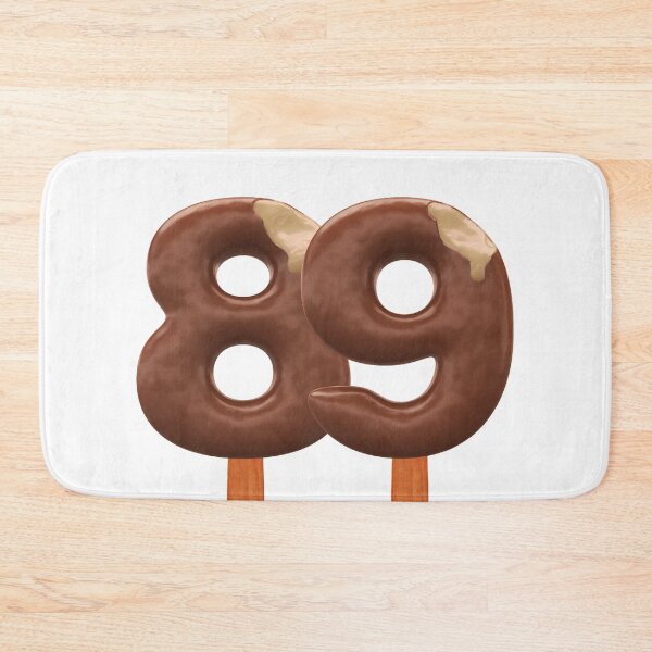 Item preview, 89 Ice Cream Eighty Nine Number 3d Chocolate designed and sold by HelloFromAja.