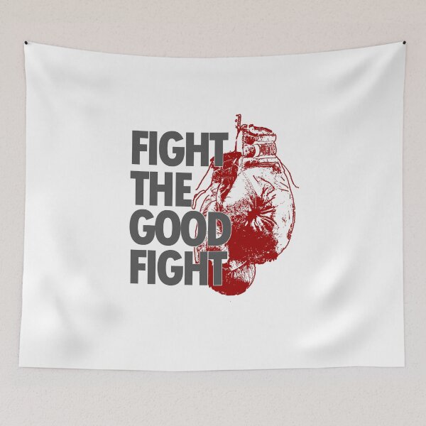 Item preview, Champion's Spirit: "Fight The Good Fight" Art designed and sold by kcaandwu.