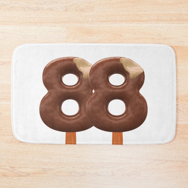 Item preview, 88 Ice Cream Eighty Eight Number 3d Chocolate designed and sold by HelloFromAja.