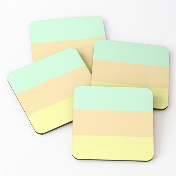 Item preview, Retro Pastels Trio #3 designed and sold by Moonshine Paradise.