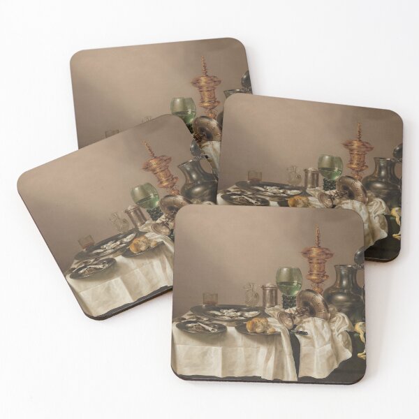 Item preview, Willem claesz heda, Still Life with Crockery designed and sold by Mauswohn.