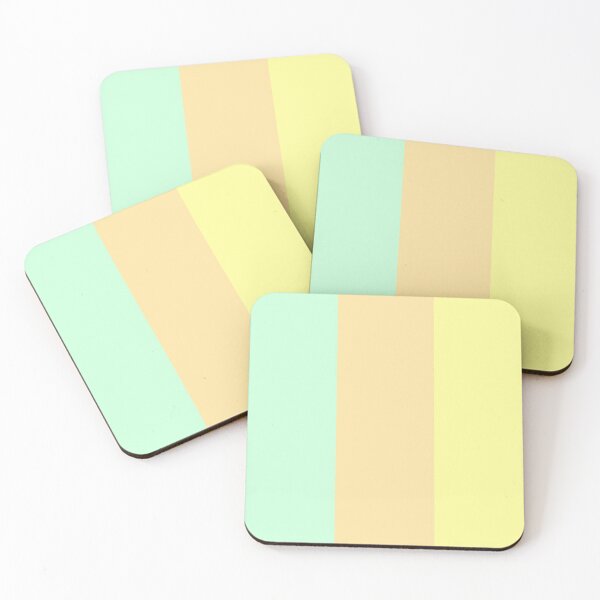 Item preview, Retro Pastels Trio #4 designed and sold by Moonshine Paradise.