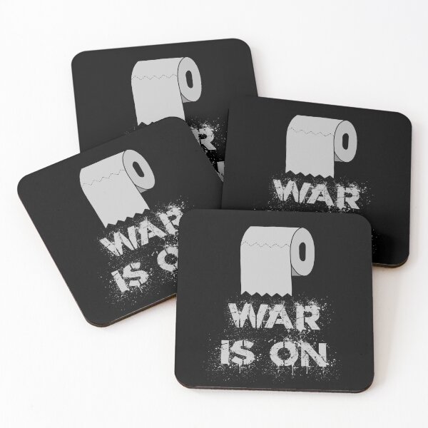 Item preview, Toilet paper - WAR is ON designed and sold by ro83land.