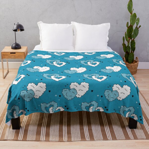 Item preview, Love is in the air - blue teal designed and sold by Yuliia Studzinska.