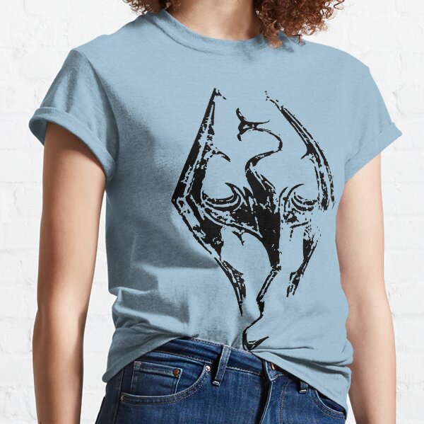 skyrim logo art Classic T-Shirt