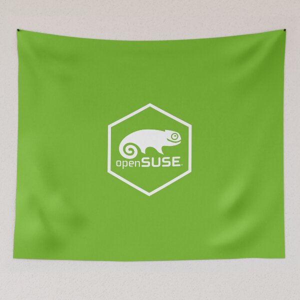 Item preview, R openSUSE linux hex gecko inverse designed and sold by pilcrow.