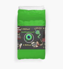 6 Million fanart Jacksepticeye Duvet Cover