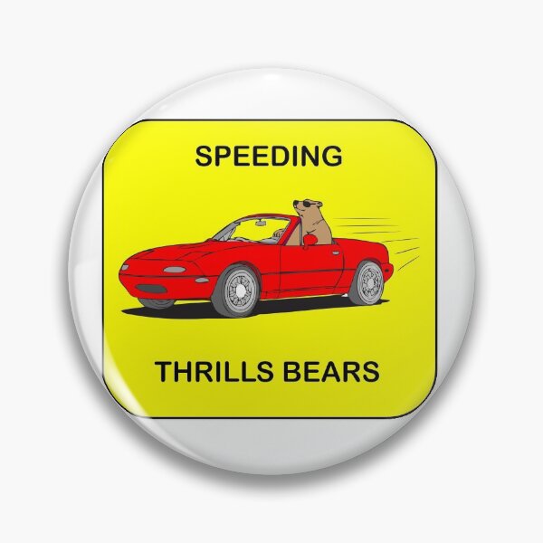Item preview, Speeding Thrills Bears designed and sold by Benjaminpark19.