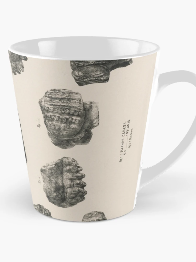 Aperçu 1 sur 4. Mug à café avec l'œuvre Fauna antiqua sivalensis being the... créée et vendue par Rodeoclash.