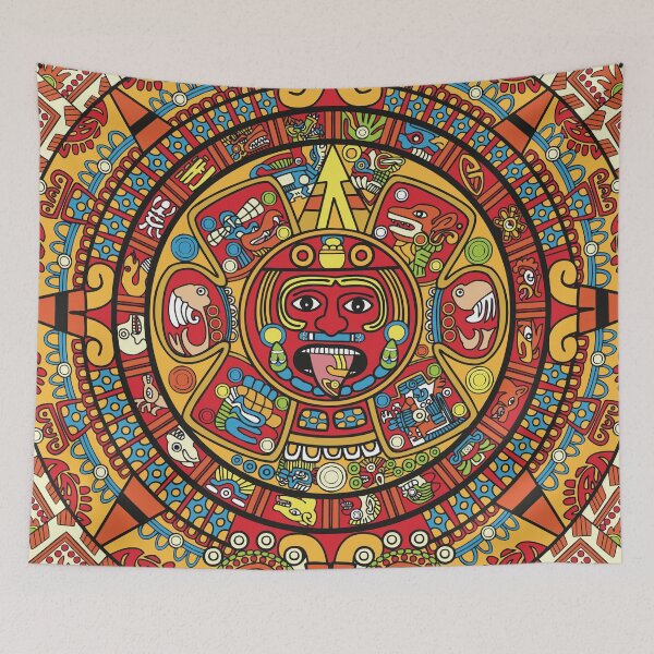 Item preview, Colorful Mayan Calendar designed and sold by Vector Scout Lab.
