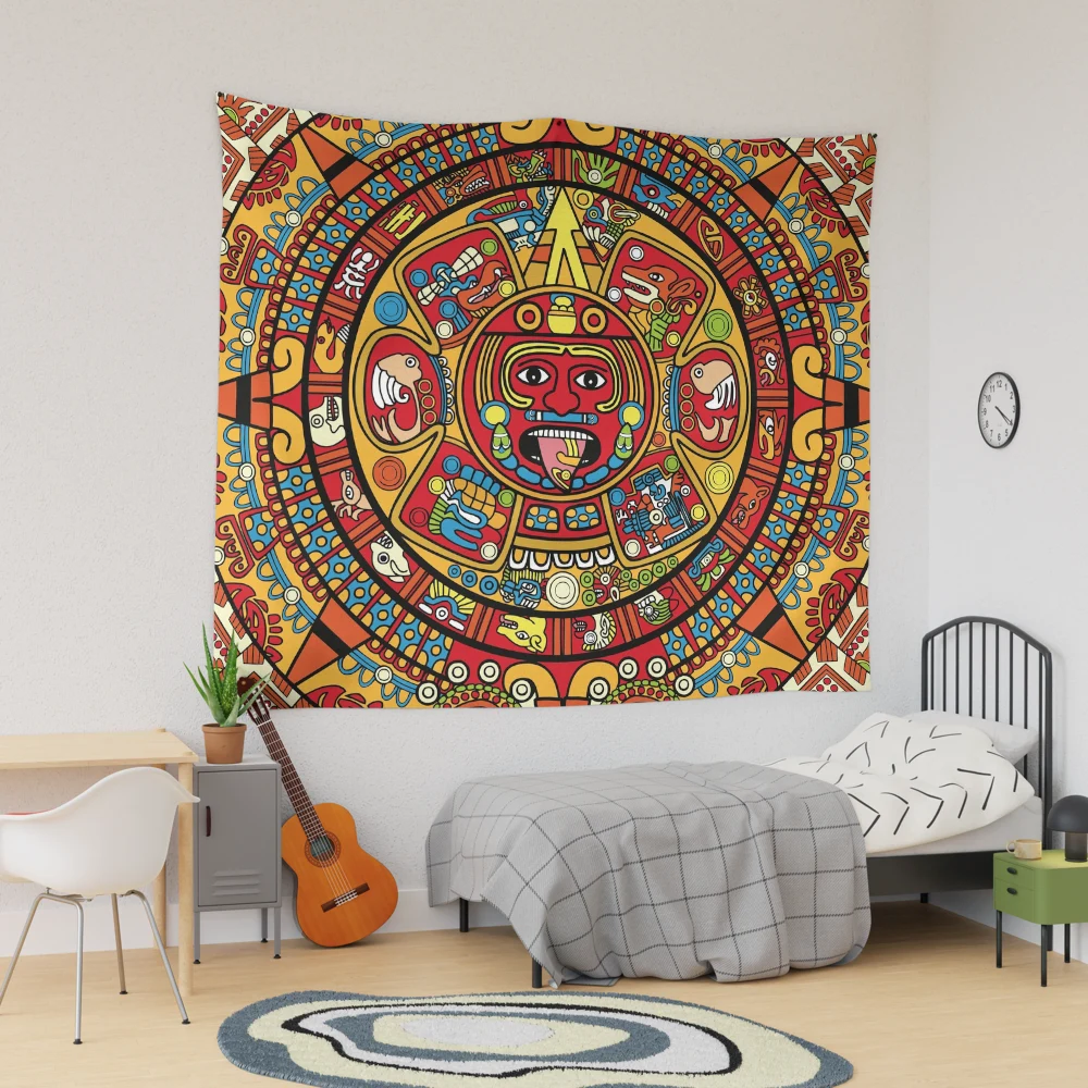 Aztec best sale alien tapestry