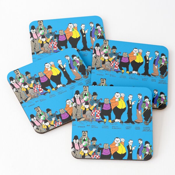 Item preview, Silent Movie Comedians of the 1910's - Charlie Chaplin, Fatty Arbuckle, Sidney Drew and others designed and sold by Love30smovies.