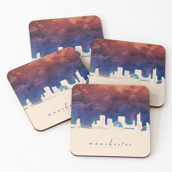 Artikelvorschau, Manchester Skyline entworfen und verkauft von BekimART2.