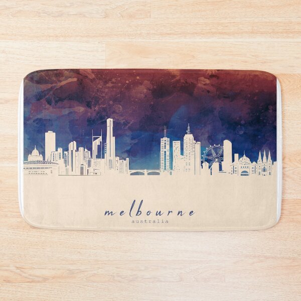 Item preview, melbourne skyline designed and sold by BekimART2.