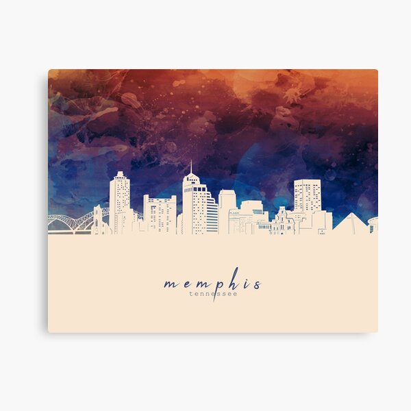 Item preview, memphis skyline designed and sold by BekimART2.