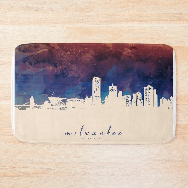 Item preview, milwaukee skyline designed and sold by BekimART2.