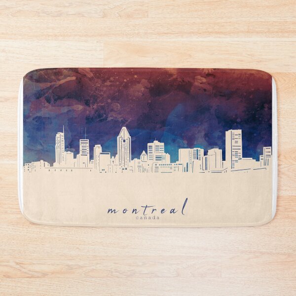 Item preview, montreal skyline designed and sold by BekimART2.
