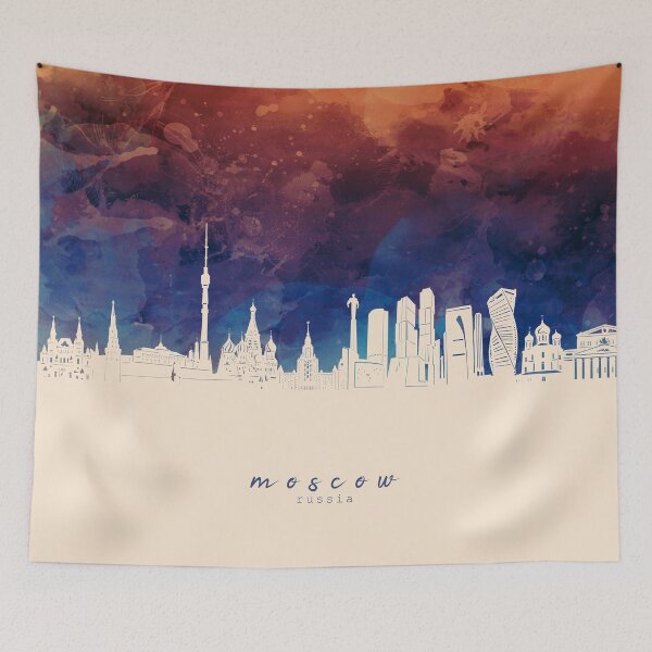 Item preview, moscow skyline designed and sold by BekimART2.
