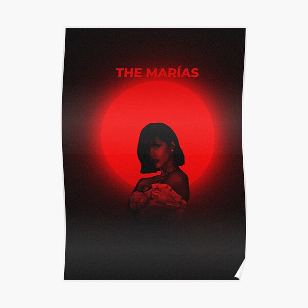 The Marias Dark Art Poster